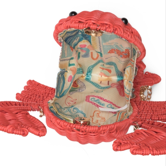 Red Lobster Clutch Handbag